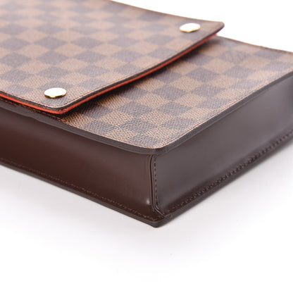 Louis Vuitton Damier Ebene Portobello Travel Shoulder Bag 5 of 9