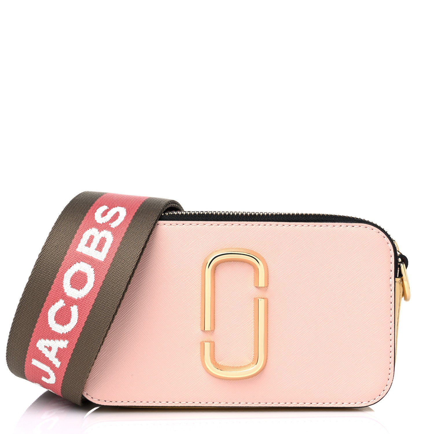 Marc Jacobs Saffiano Small Snapshot Camera Bag New Rose 1 of 12