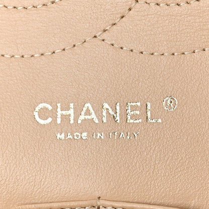 Chanel Caviar Quilted Jumbo Double Flap Beige Clair 6 of 10