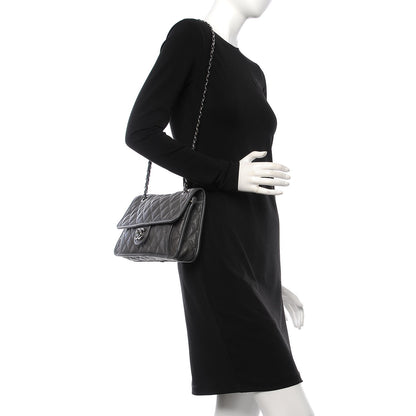 Chanel Caviar Quilted Medium French Riviera Flap Dark Grey 2 of 11
