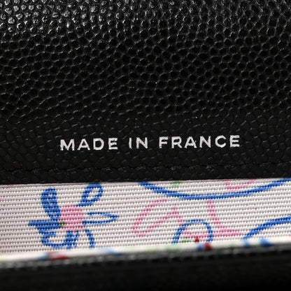 Chanel Caviar Quilted CC Flap Card Holder Black 7 of 8