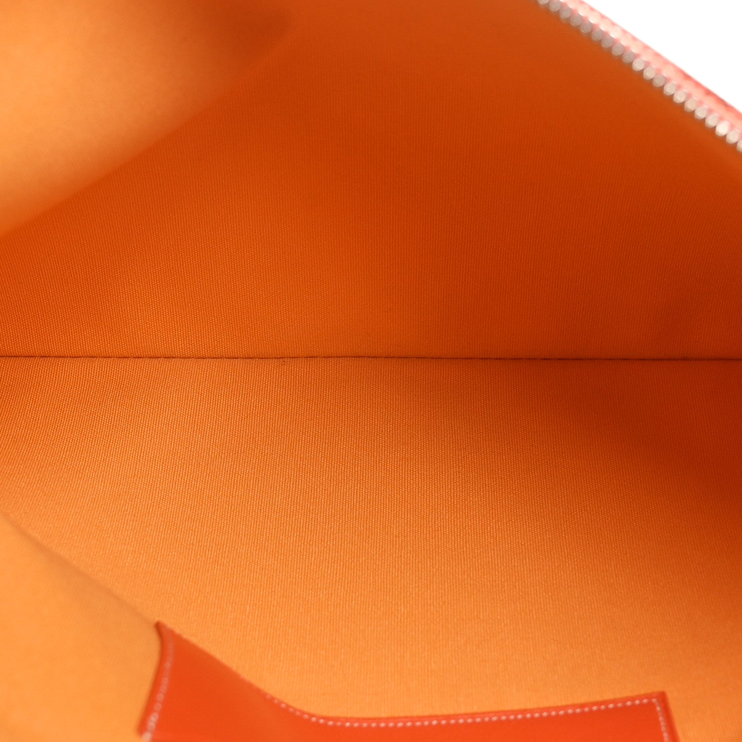 Goyard Goyardine Senat Pochette MM Orange 5 of 9