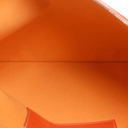 Goyard Goyardine Senat Pochette MM Orange 5 of 9