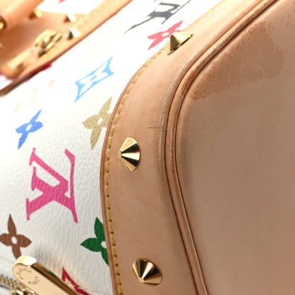 Louis Vuitton Monogram Multicolor Alma White 10 of 12