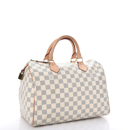 Louis Vuitton Damier Azur Speedy 30 3 of 11