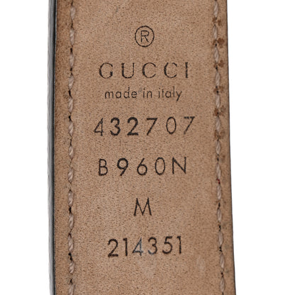 Gucci Calfskin Kids Double G 20mm Belt M Red 3 of 7