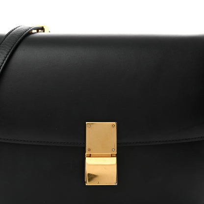 Celine Box Calfskin Medium Classic Box Flap Bag Black 8 of 11