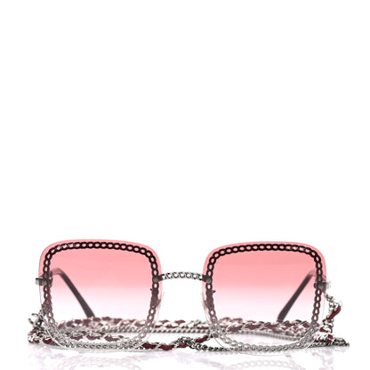 Chanel Chain Square Sunglasses 4244 Pink 2 of 5