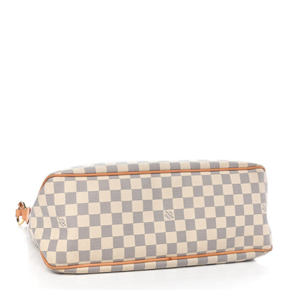 Louis Vuitton Damier Azur Delightful MM Rose Ballerine 4 of 11