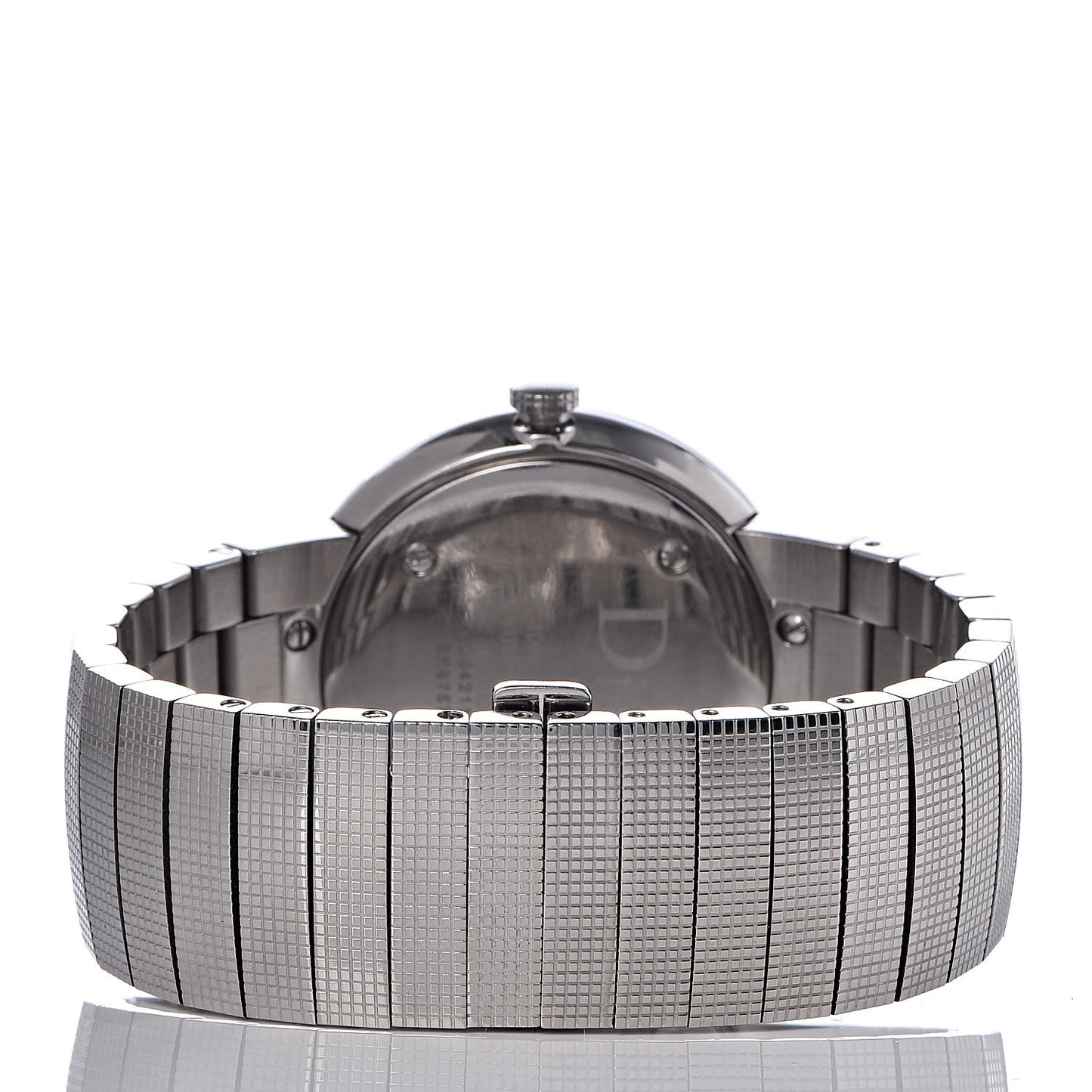 Stainless Steel Diamond Mother of Pearl 33mm La D De Dior Quartz Watch