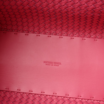 Bottega Veneta Lambskin Intreccio Medium Cabat Milkshake 6 of 13