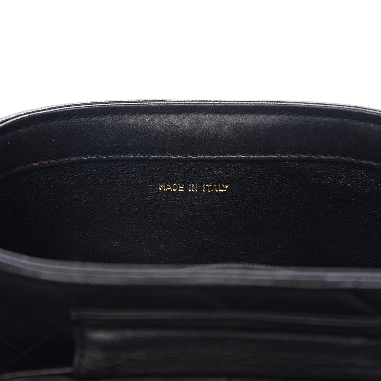 Chanel Lambskin Quilted Tassel Shoulder Bag Black 7 of 11