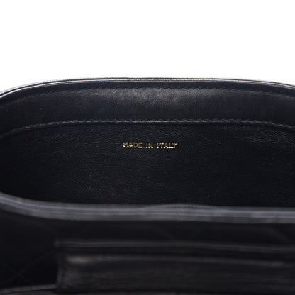 Chanel Lambskin Quilted Tassel Shoulder Bag Black 7 of 11