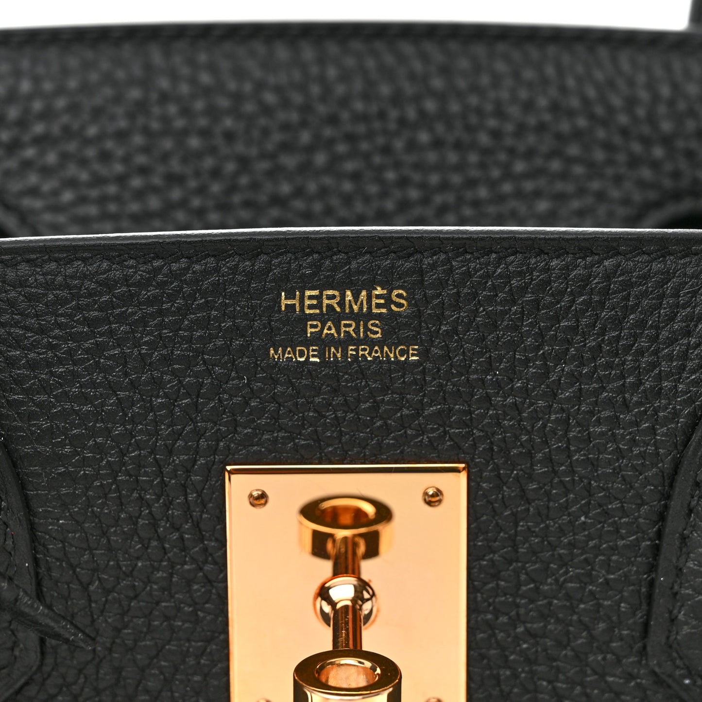 Togo Birkin 30 Black