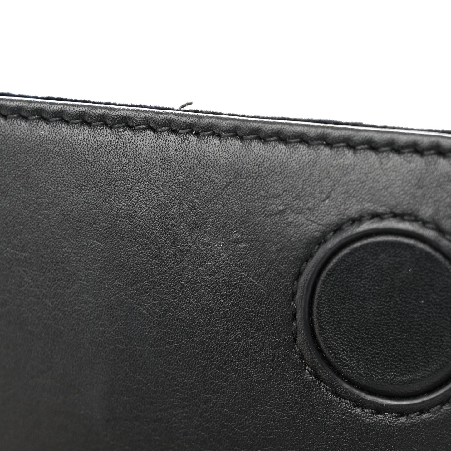 Velvet Matelasse GG Marmont Mini Bag Black