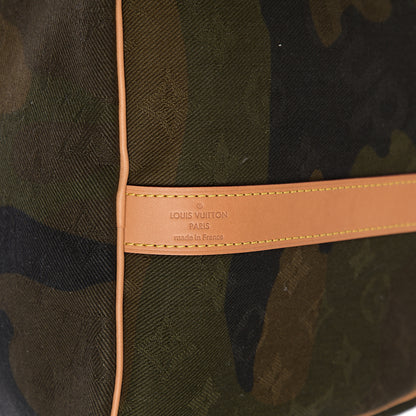 Louis Vuitton X SUPREME Monogram Camouflage Keepall Bandouliere 45 5 of 8