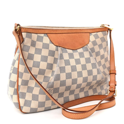 Louis Vuitton Damier Azur Siracusa PM 3 of 15