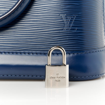 Louis Vuitton Epi Alma BB Indigo 8 of 13