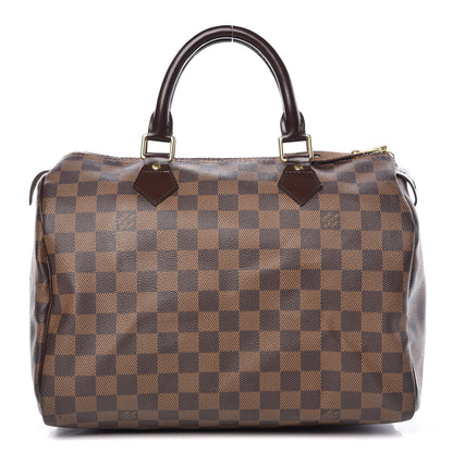 Louis Vuitton Damier Ebene Speedy 30 1 of 19