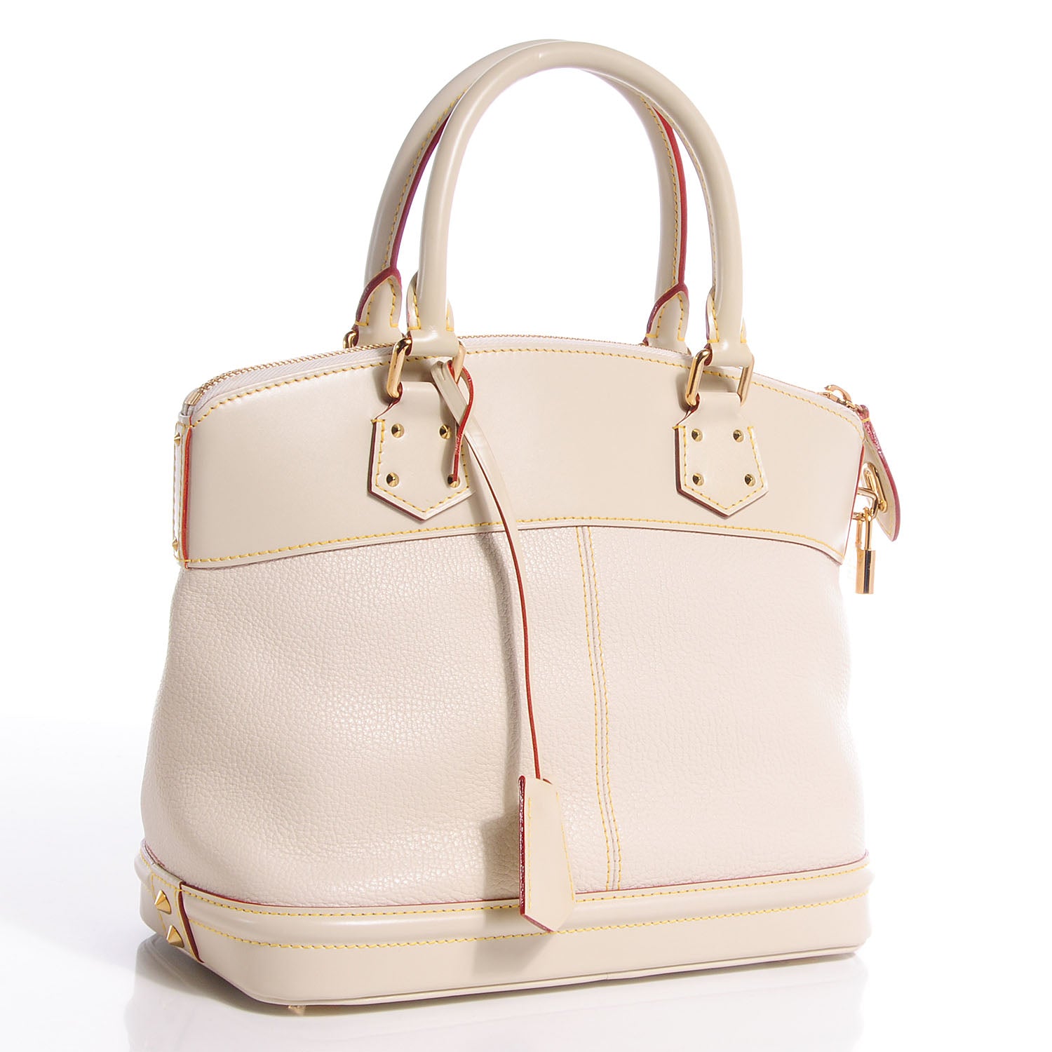 Louis Vuitton Suhali Lockit PM White 3 of 7