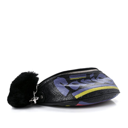 Balenciaga Agneau Arena Car Tag XXS Souvenir Belt Bag Black TBC 4 of 9