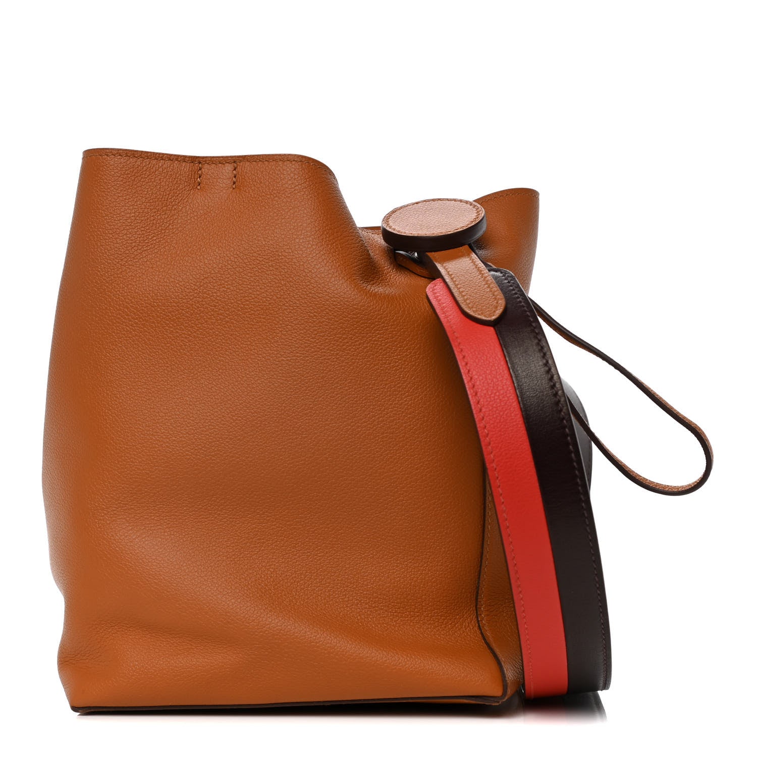 Hermes Evercolor Swift Sac Licol 17 Toffee Havane Capucine 1 of 10