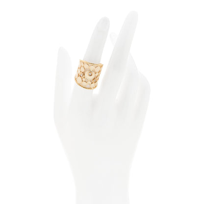 Roberto Coin 18K Yellow Gold Diamond Enamel Bollicine Ring 53 6.5 White 2 of 5