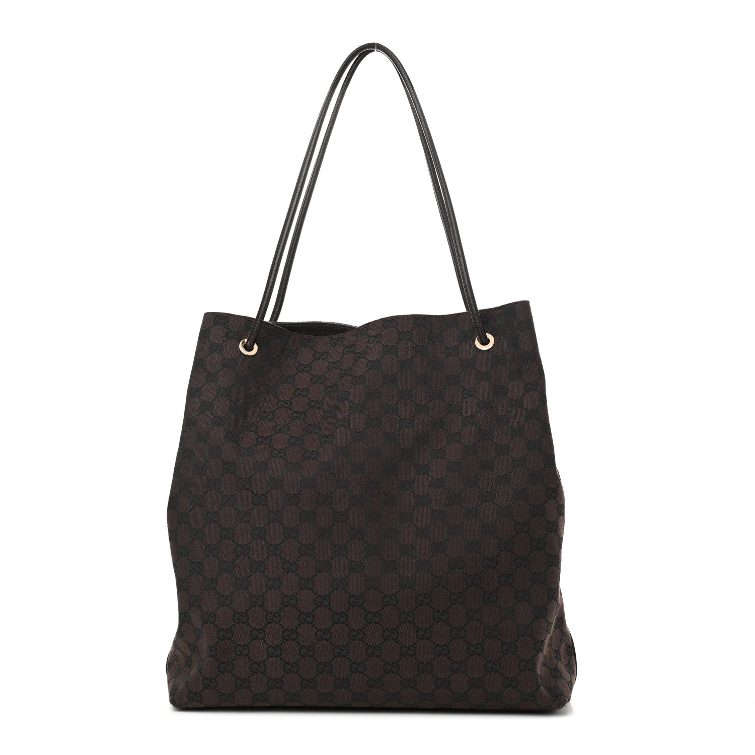 Gucci Monogram Large Gifford Shopping Tote Brown 1 of 9