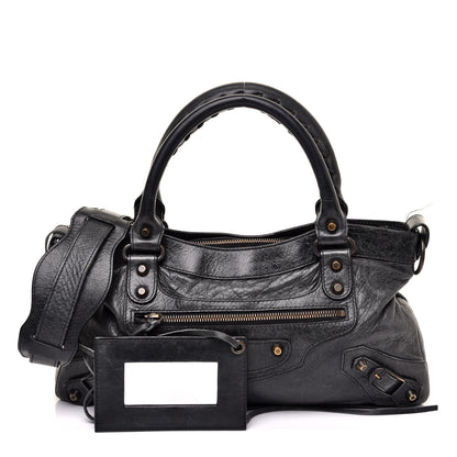 Balenciaga Agneau Classic Hardware First Anthracite 1 of 9