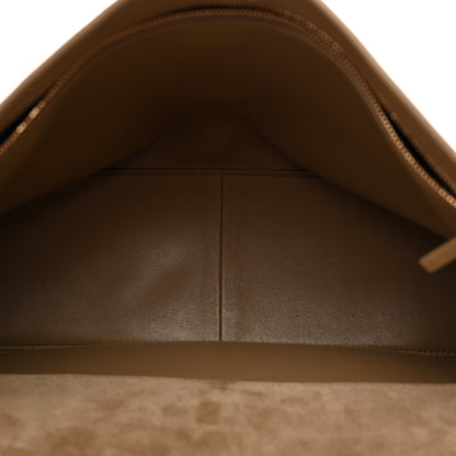 Chanel Suede Calfskin Souplissimo Maxi Flap Dark Beige 10 of 19