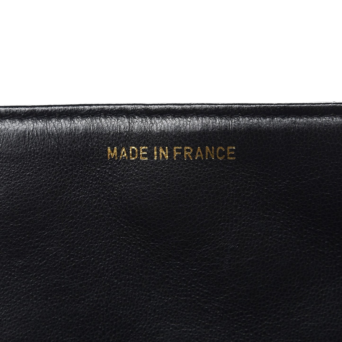Lambskin Quilted Jumbo Single Flap Black