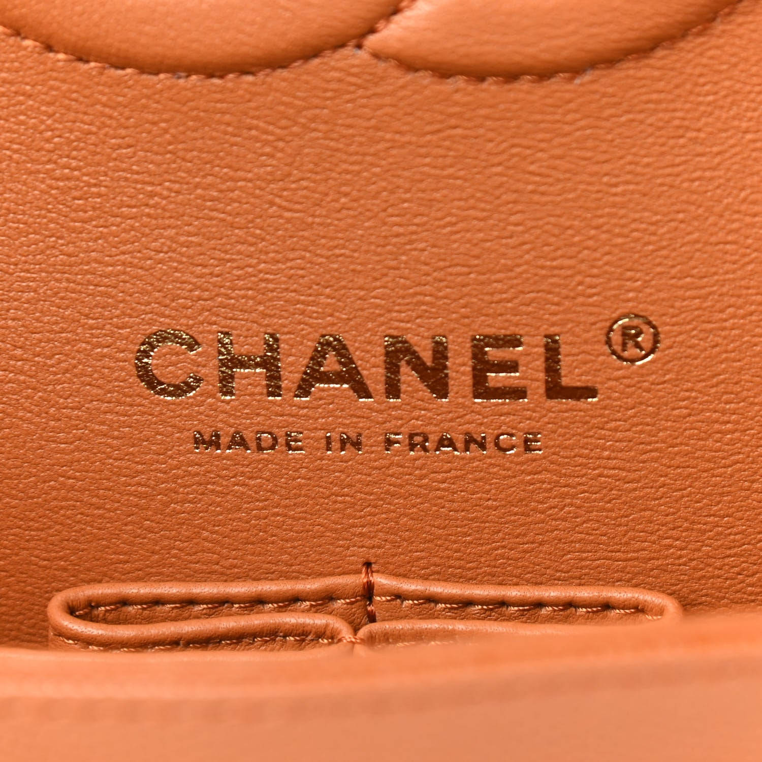 Chanel Caviar Quilted Medium Double Flap Light Brown 5 of 8