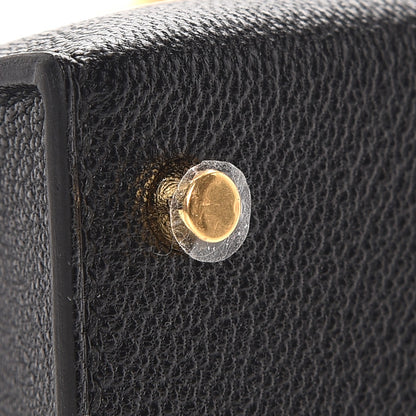 Hermes Chevre Mysore Mini Kelly Sellier 20 Black 71 of 76