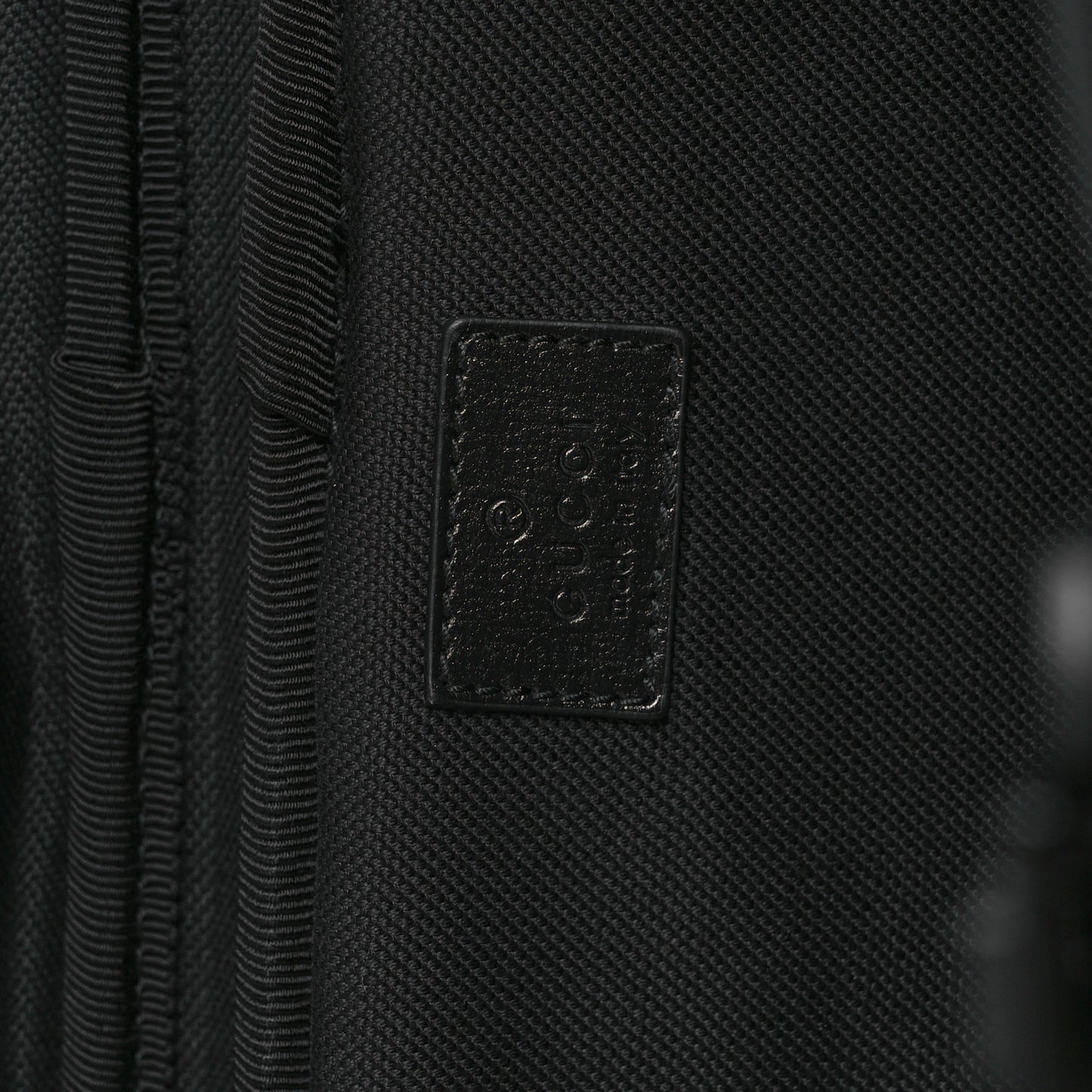 GG Supreme Monogram Four Wheel Suitcase Black Grey