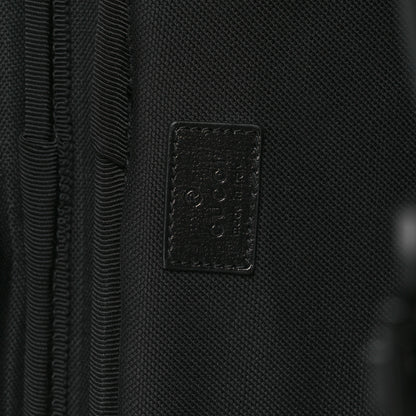 Gucci GG Supreme Monogram Four Wheel Suitcase Black Grey 5 of 12