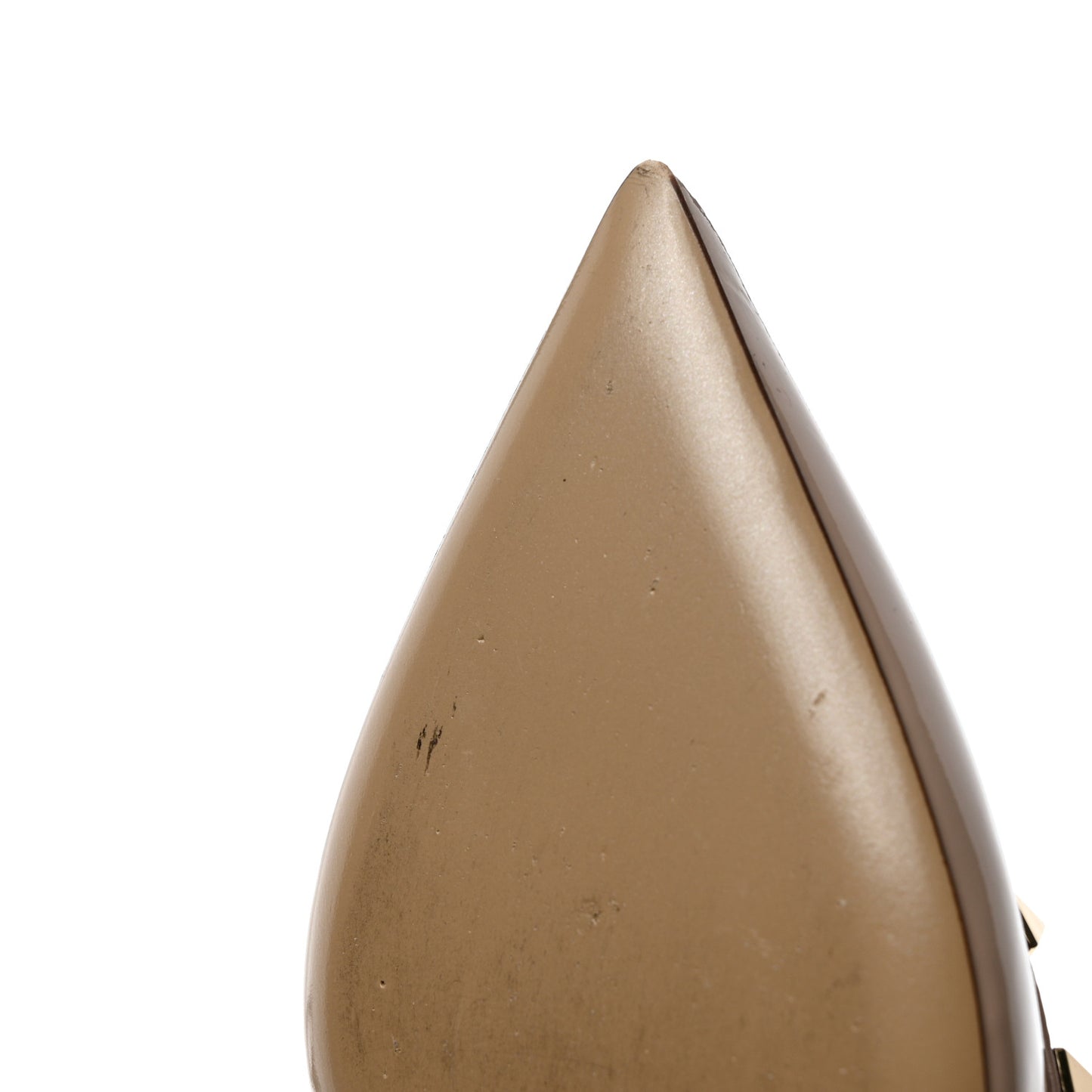 Patent Rockstud Ankle Strap 65mm Pumps 37 Poudre