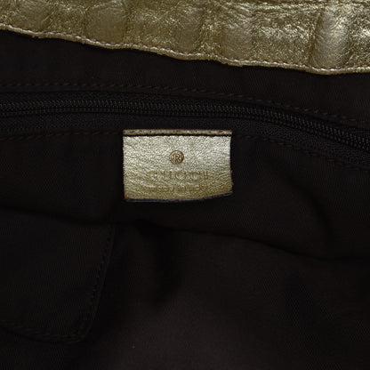 Gucci Monogram Large D Gold Hobo Gold 6 of 13