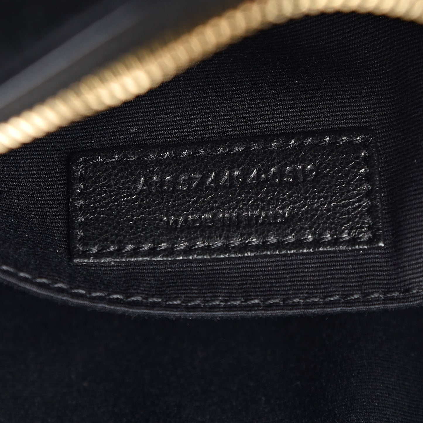 Calfskin Matelasse Monogram Lou Camera Bag Black