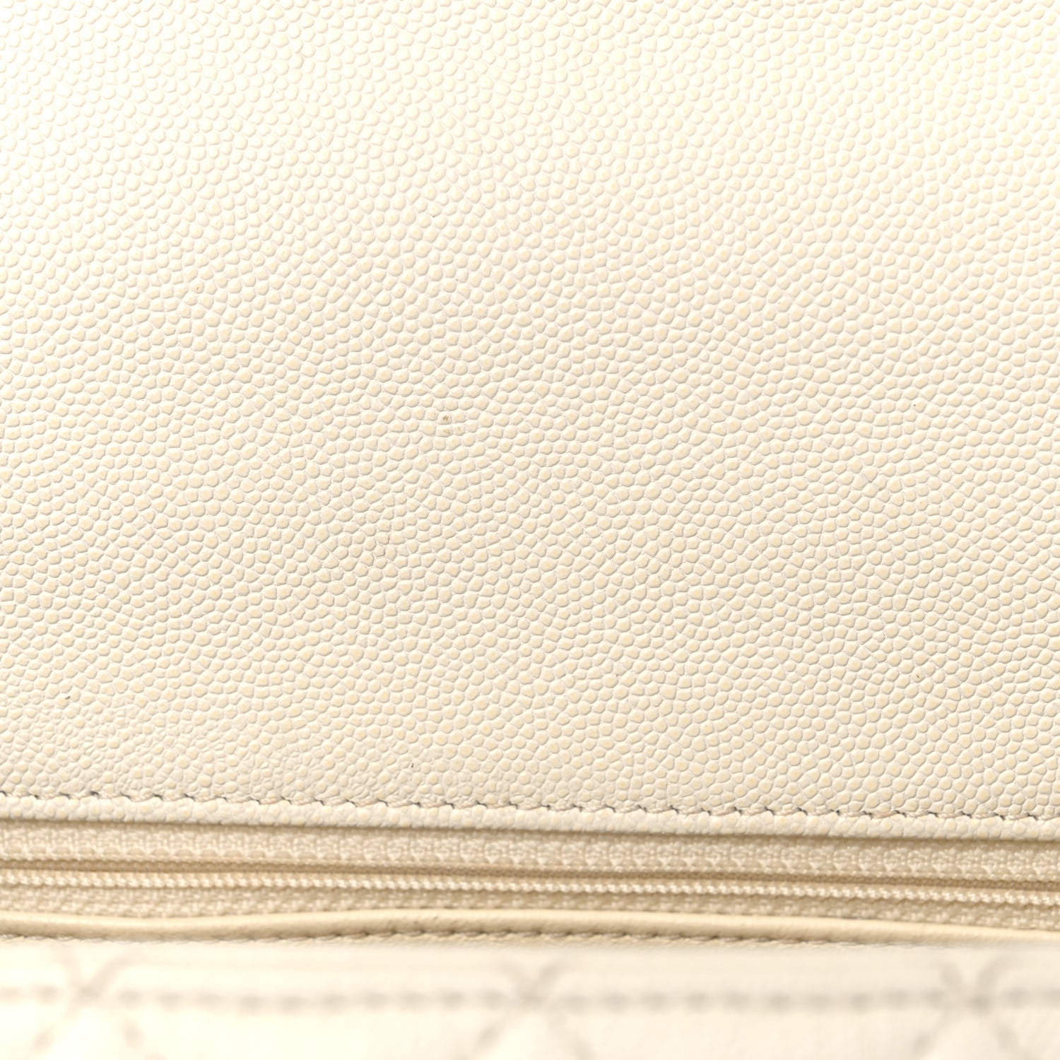 Chanel Caviar Lizard Quilted Small Coco Handle Flap Ivory 12 of 24