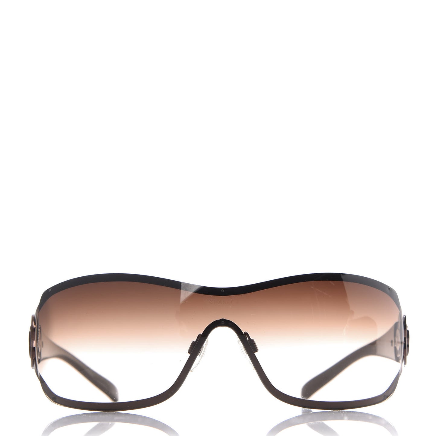 Swarovski Crystal Camellia CC Sunglasses 4164-B Bronze