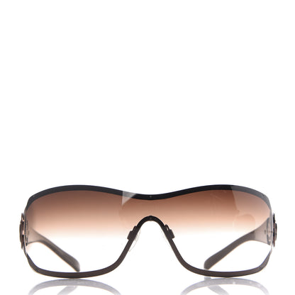 Chanel Swarovski Crystal Camellia CC Sunglasses 4164-B Bronze 2 of 8