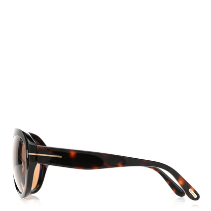 Tom Ford Felix-02 Pilot Sunglasses TF589 Havana 3 of 8