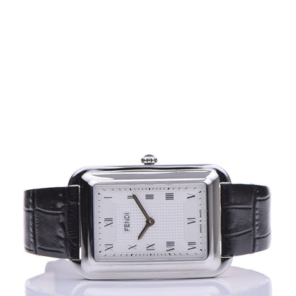 Fendi Stainless Steel Alligator 31mm Classico Quartz Watch 2 of 8