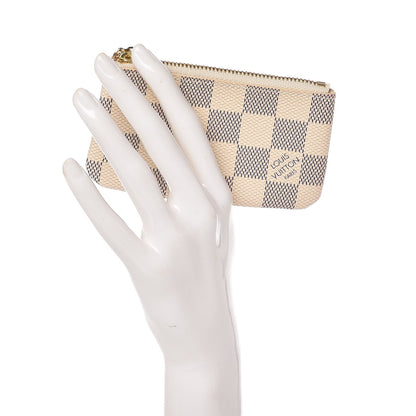 Louis Vuitton Damier Azur Key Pouch 2 of 7