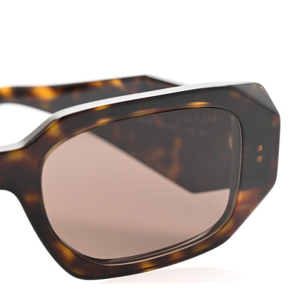 Prada Acetate Symbole Sunglasses SPR 17W Havana 8 of 9