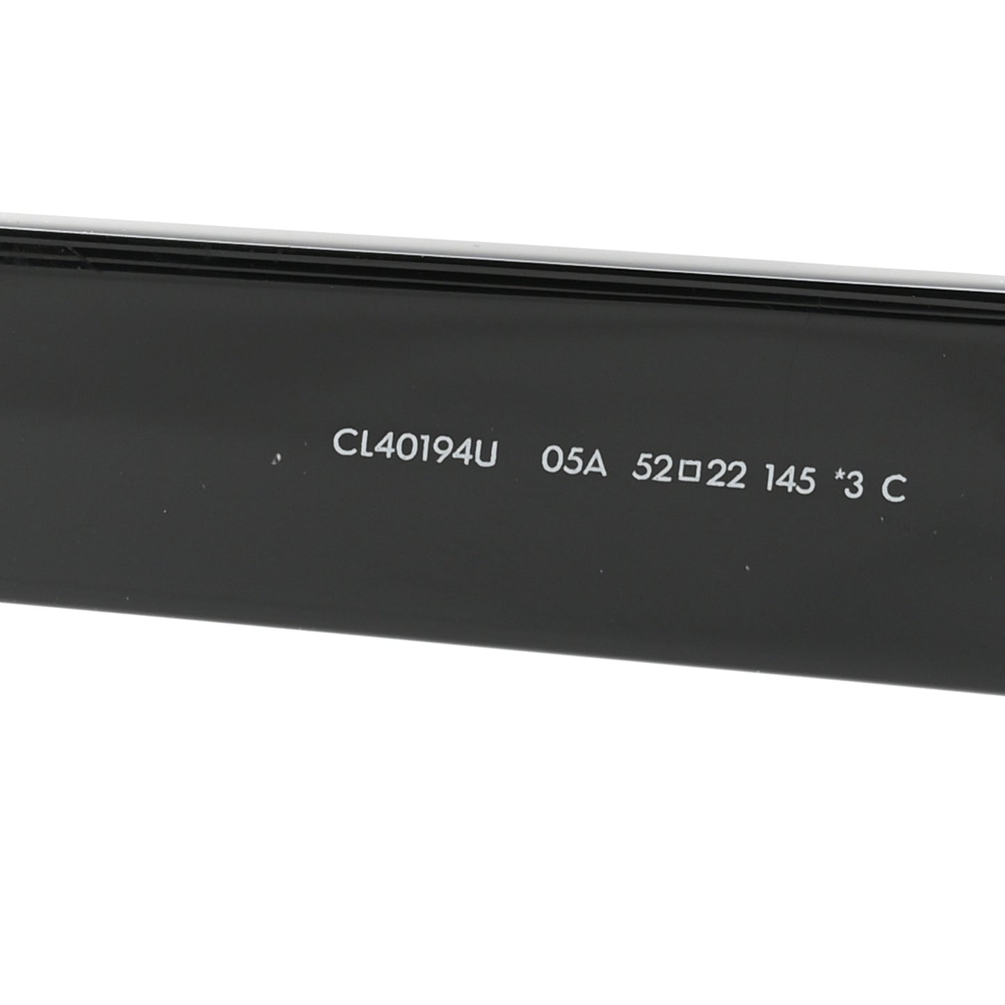 Acetate Triomphe 01 Sunglasses CL 40194U Black