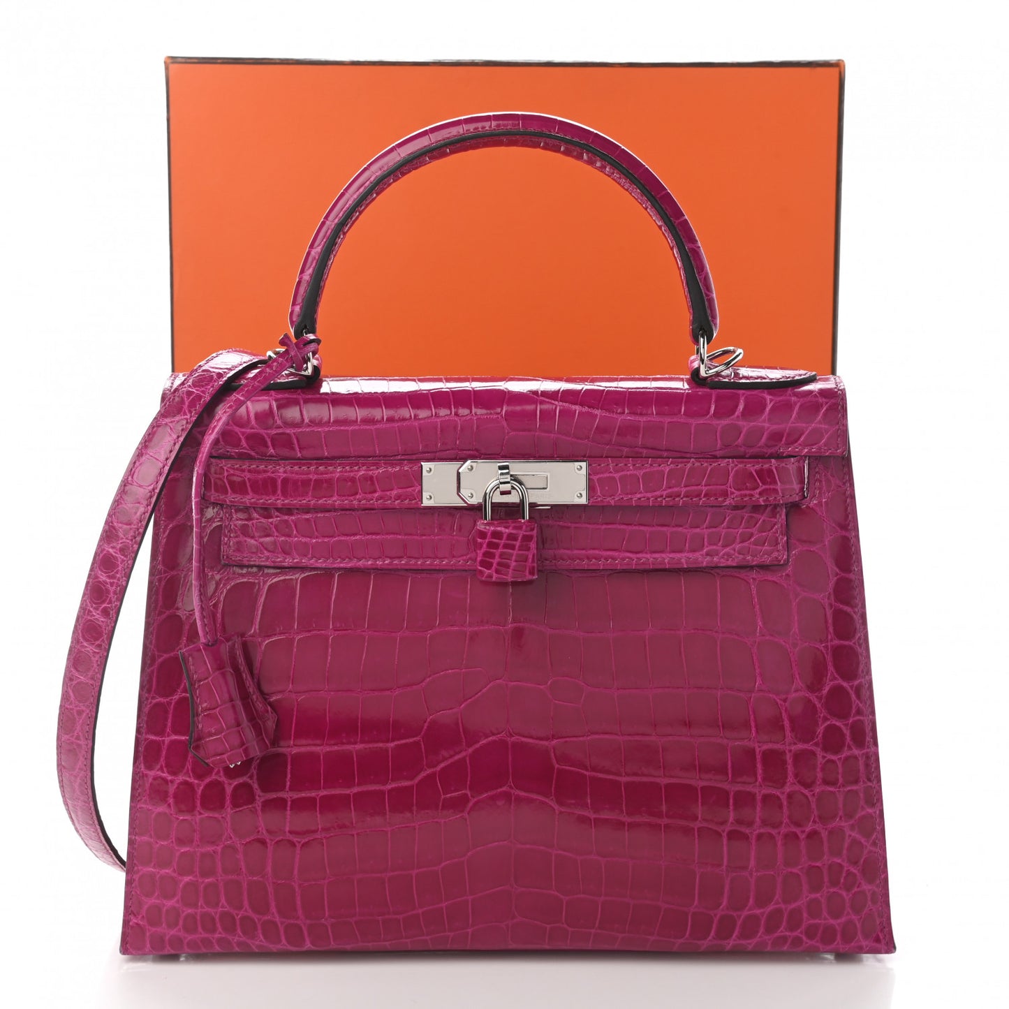 Shiny Niloticus Crocodile Kelly Sellier 28 Rose Scheherazade
