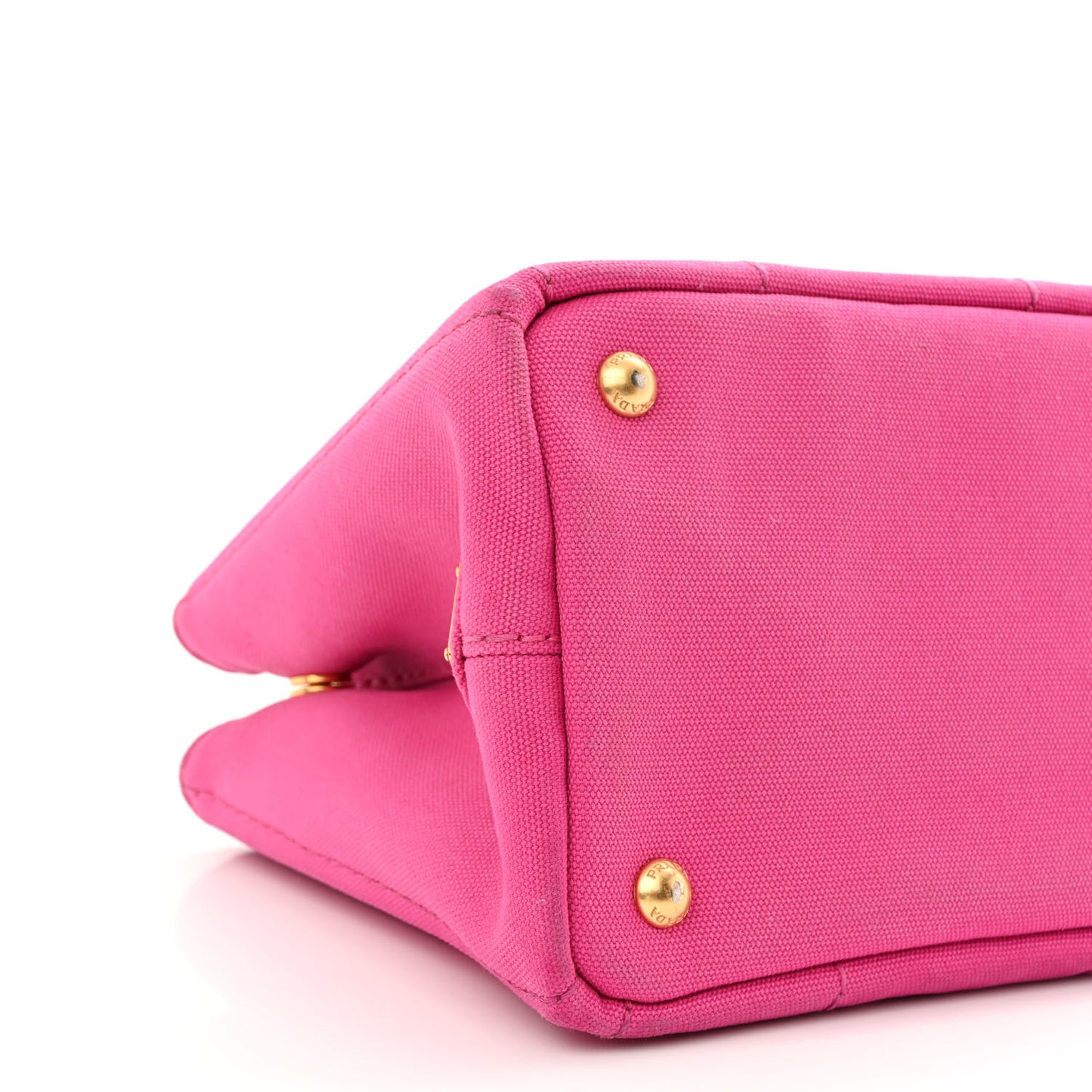 Canapa Small Logo Tote Fuxia