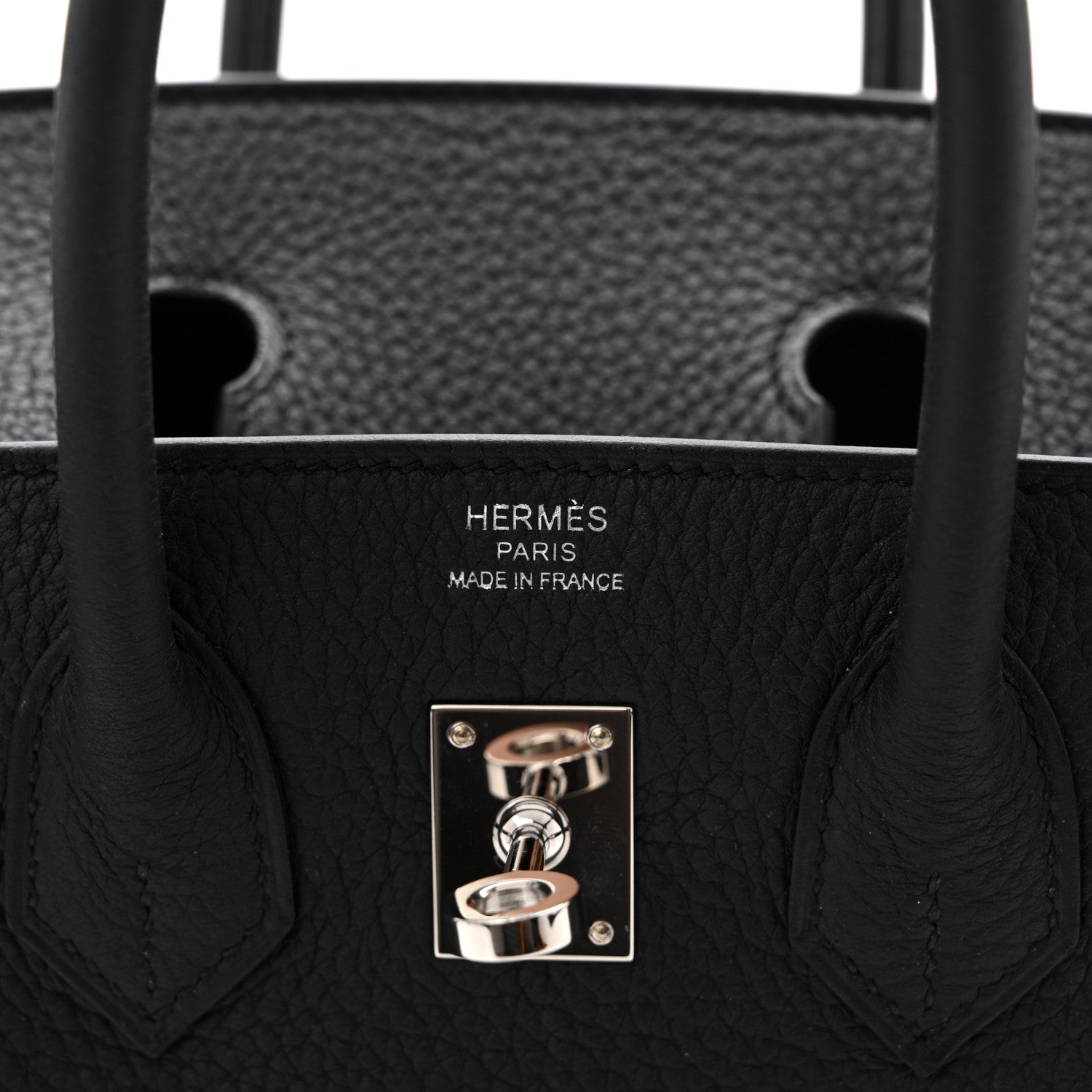 Hermes Togo Birkin 25 Black 6 of 11