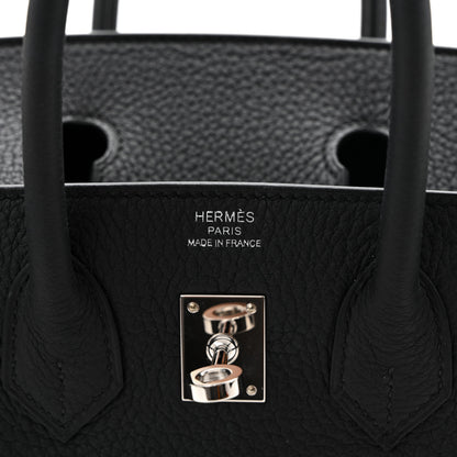 Hermes Togo Birkin 25 Black 6 of 11
